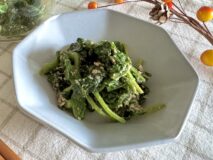 無添加の「ほうれん草のごま和え」の減塩レシピ