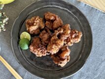 無添加の「カリっと ウスターソースで鶏の唐揚げ」の減塩レシピ