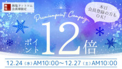 ポイント12倍