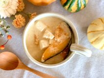 無添加の「 ごま豆乳みそ汁」の減塩レシピ